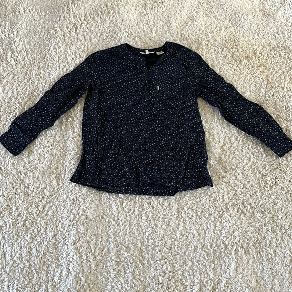 Levi’s - blue with heart print